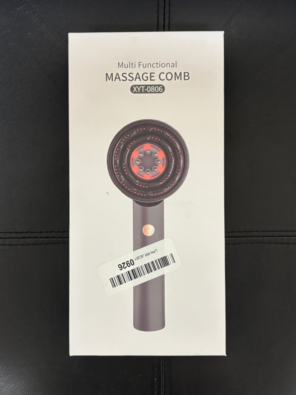Multi Functional Massage Comb XYT-0806 - Grey - New Open Box